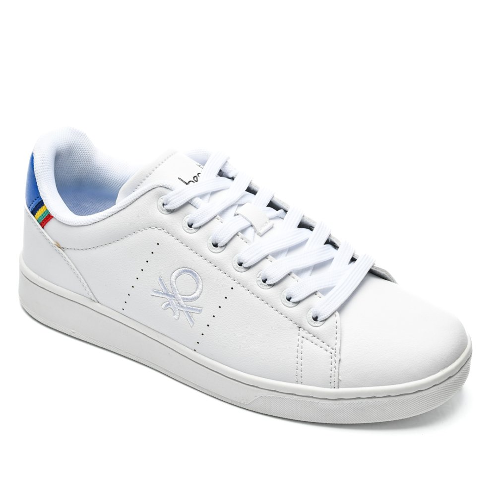 BENTTON, PANTOFI SPORT WHITE BTM314000