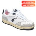 BENETTON, PANTOFI SPORT WHITE NAVY BTM314300