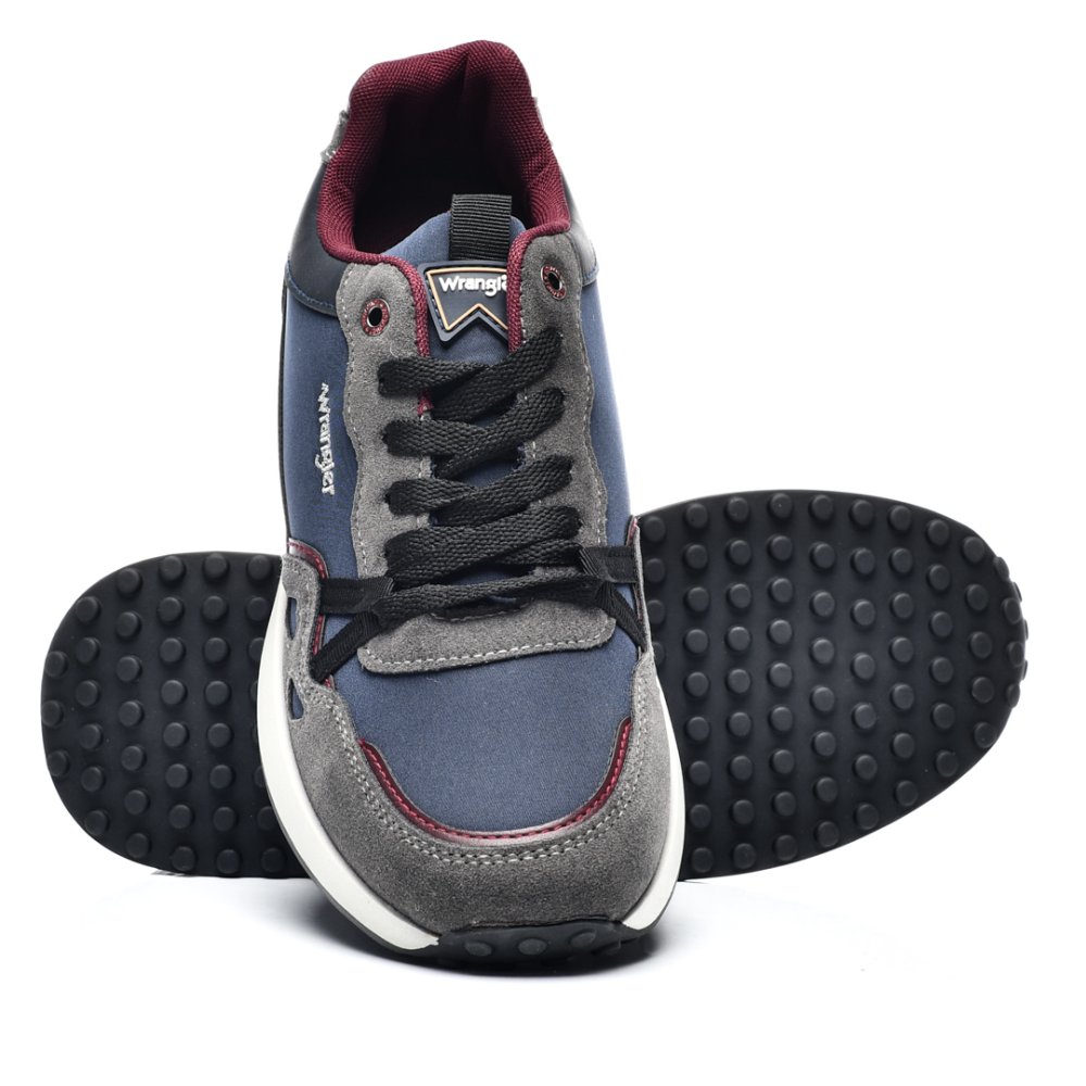 WRANGLER, PANTOFI SPORT GREY NAVY WM32290S