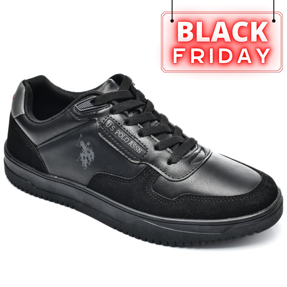 U.S. POLO ASSN, PANTOFI SPORT BLACK MARCO