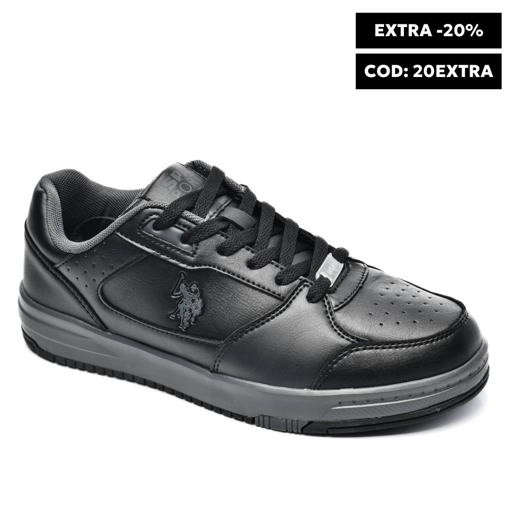 U.S. POLO ASSN, PANTOFI SPORT BLACK PRESTO