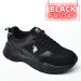 U.s. polo assn, pantofi sport black violet